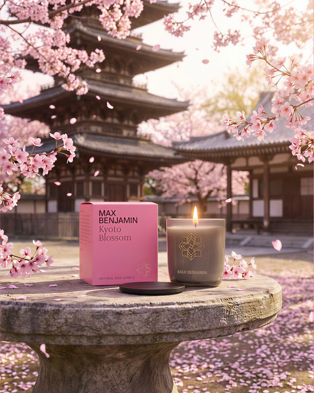 KYOTO BLOSSOM Candle, Max Benjamin