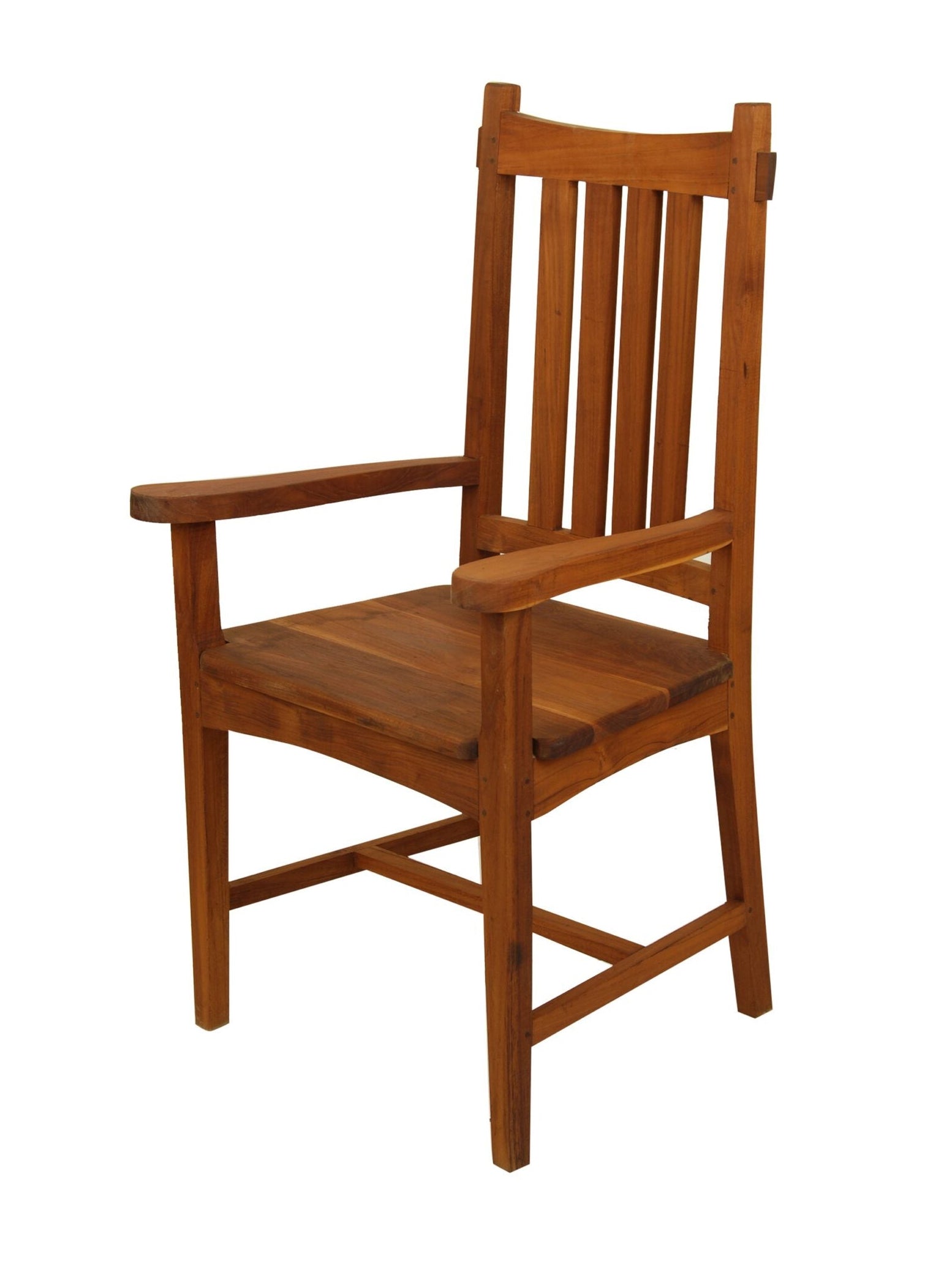 Batavia Solid Teak, Carver Onta, 4-Bar, Solid Base