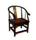 Carver Tai Chi Chair. Sonokeling and Teak, Carved back