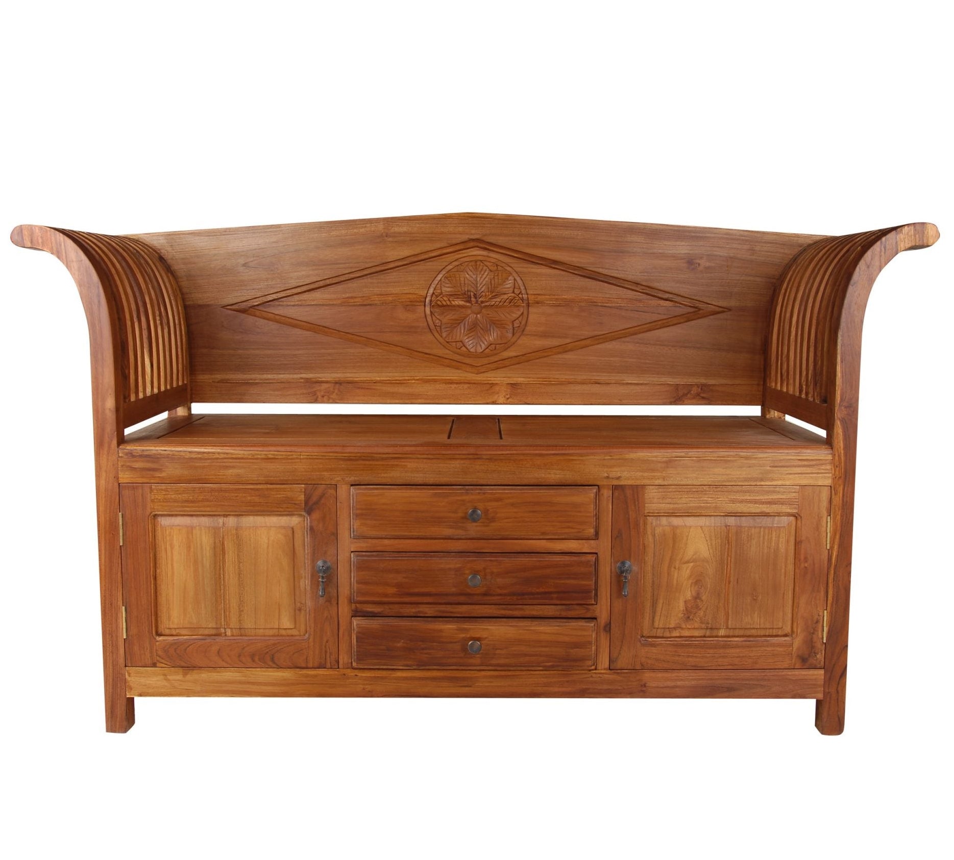 Jondang Sofa, Ruji Sides, 2 Door, 3 Drawer, Large
