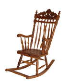 Rocking Chair, Carved Style