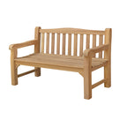 AHZ-02 Garden Bench, Solid Teak Shire