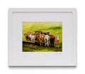 Blue Shoe Gallery, John Galvin Anticipation print