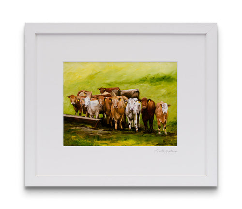 Blue Shoe Gallery, John Galvin Anticipation print
