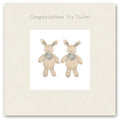 Card, Congratulations its Twins