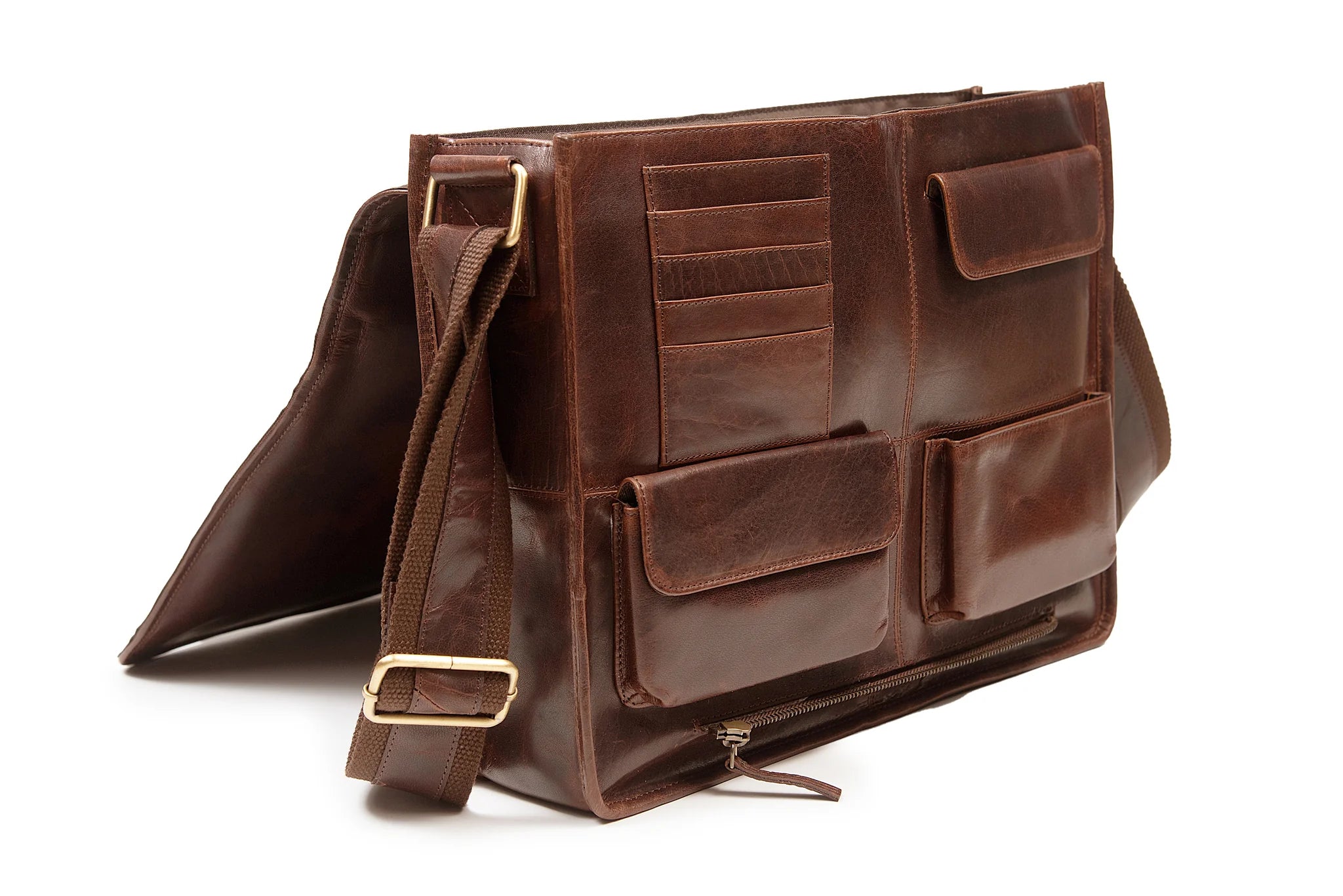 Large satchel bag with handle, Black