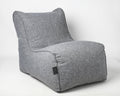 Elephant Lounger Chair Grey