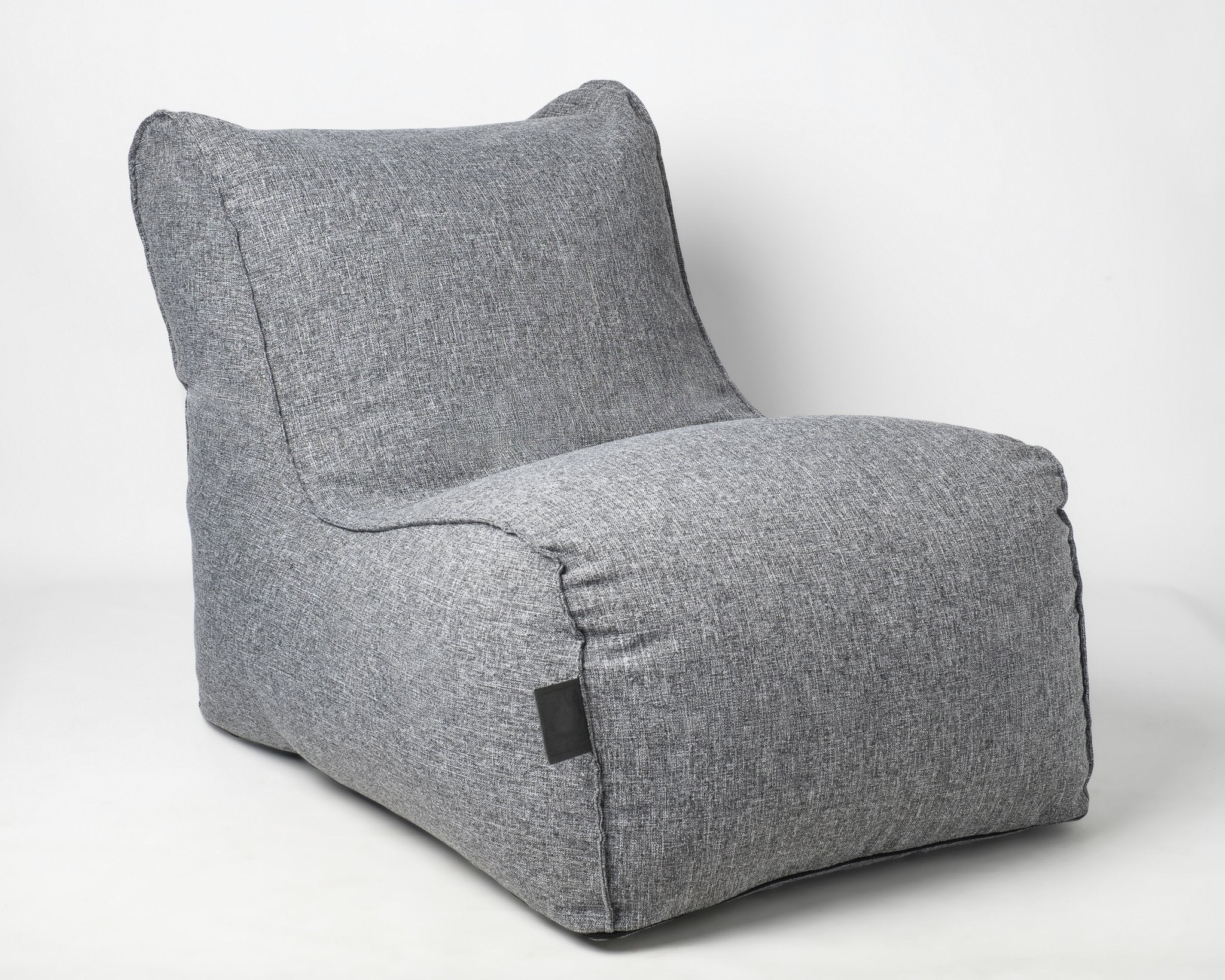 Elephant Lounger Chair Grey