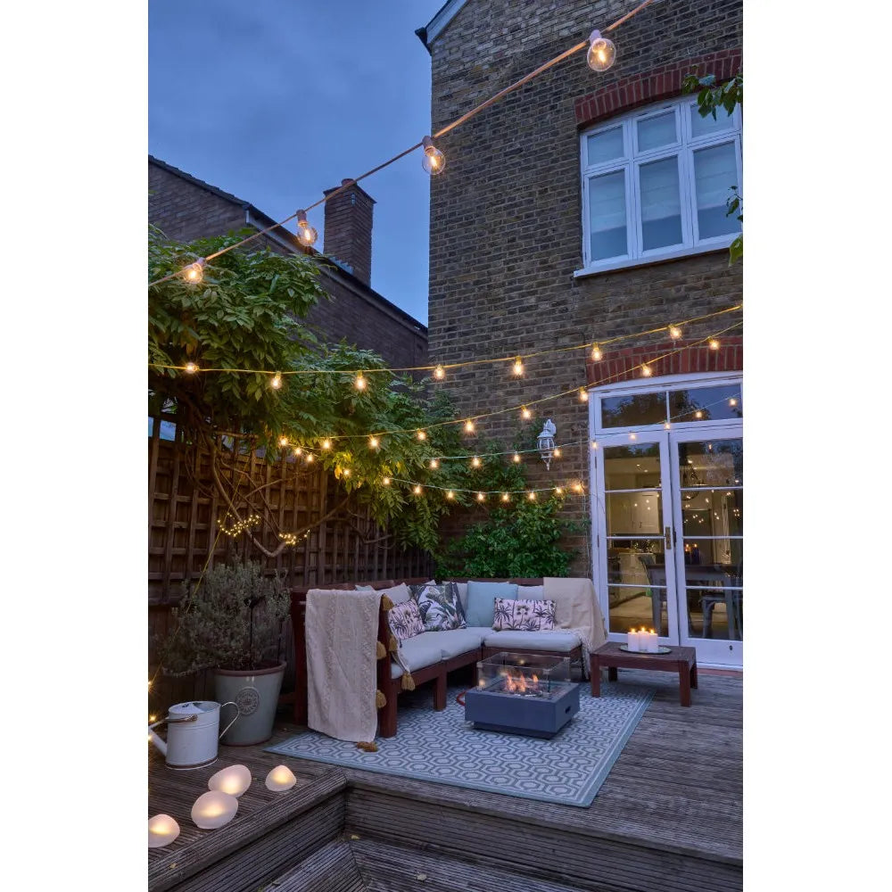Festoon Teal Lights