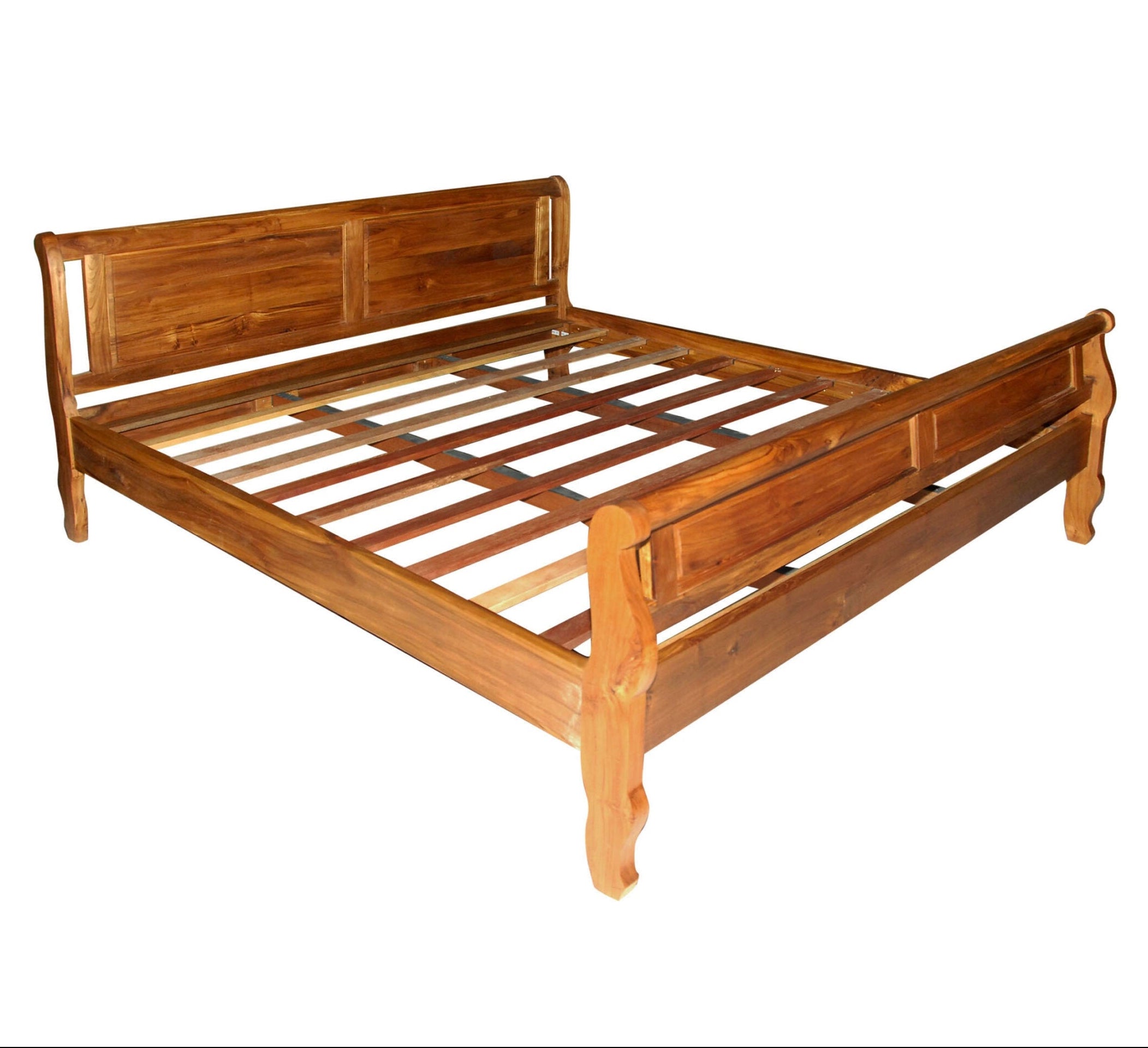 French Sleigh Bed