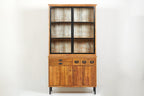 Haberdashery Dresser, 2 glass door, 2 door and 2 drawer to base