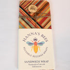 Beeswax Sandwich Wrap Stripe
