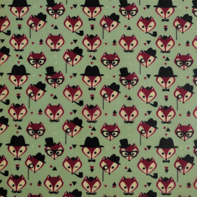 Beeswax Maxi Wrap Foxes