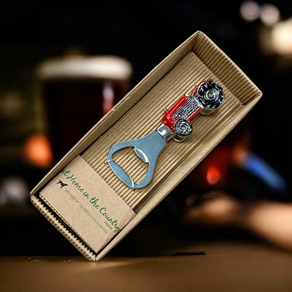Red Massey Tractor bottle opener