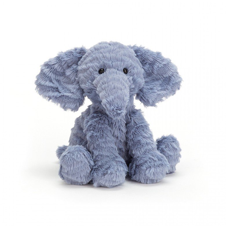 jellycat Fuddlewuddle Elephant Blue