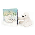 Jellycat The Playful Polar Bears book and Bear