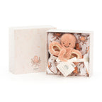 Jellycat Odell Octopus Gift Set-standing