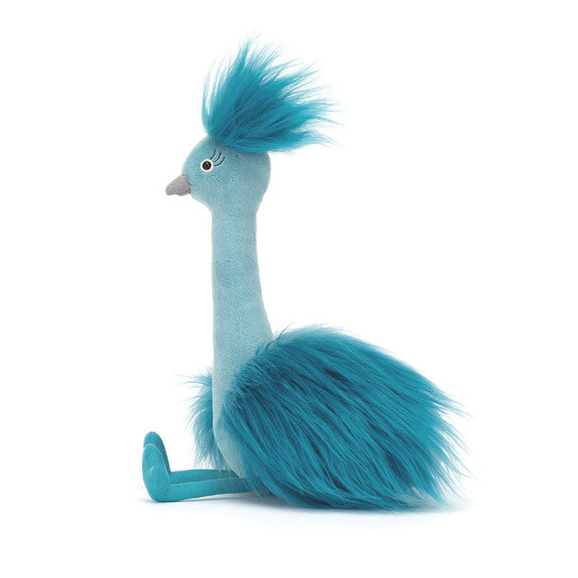 Jellycat Fou Fou Peacock-side