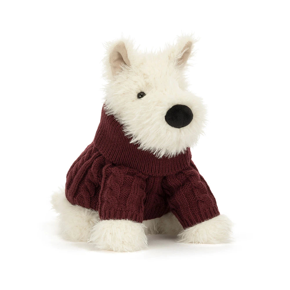 Munro Scottie Dog 'Winter Jumper