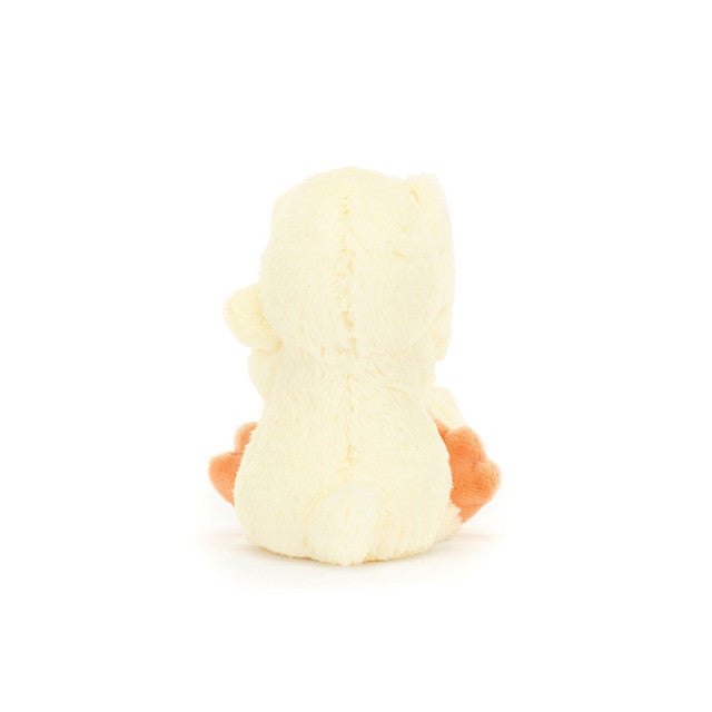 Jellycat Bashful Duckling Soother-BACK