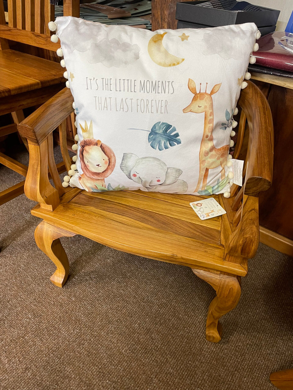 Kids Chair, Solid Teak