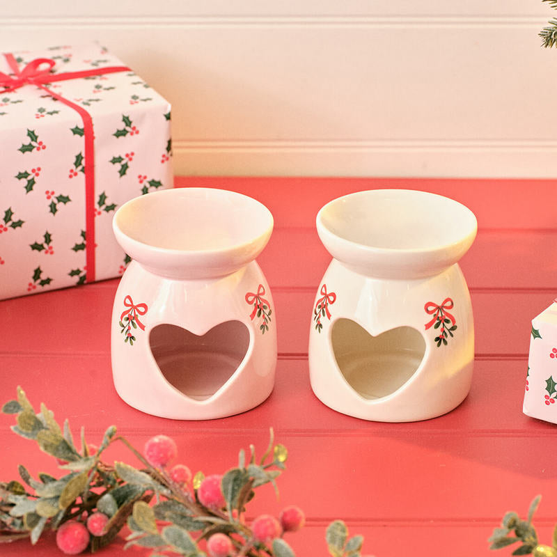 Hollies & Berries Stoneware Wax Melt Burner