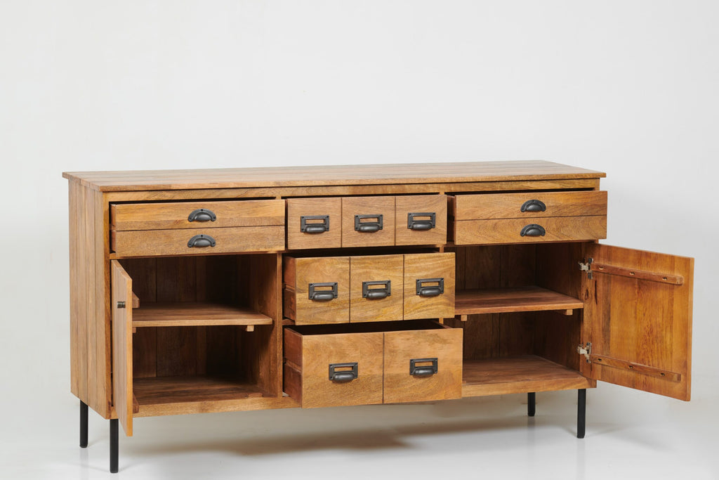 Large Sideboard, 2 door, 5 Drawer