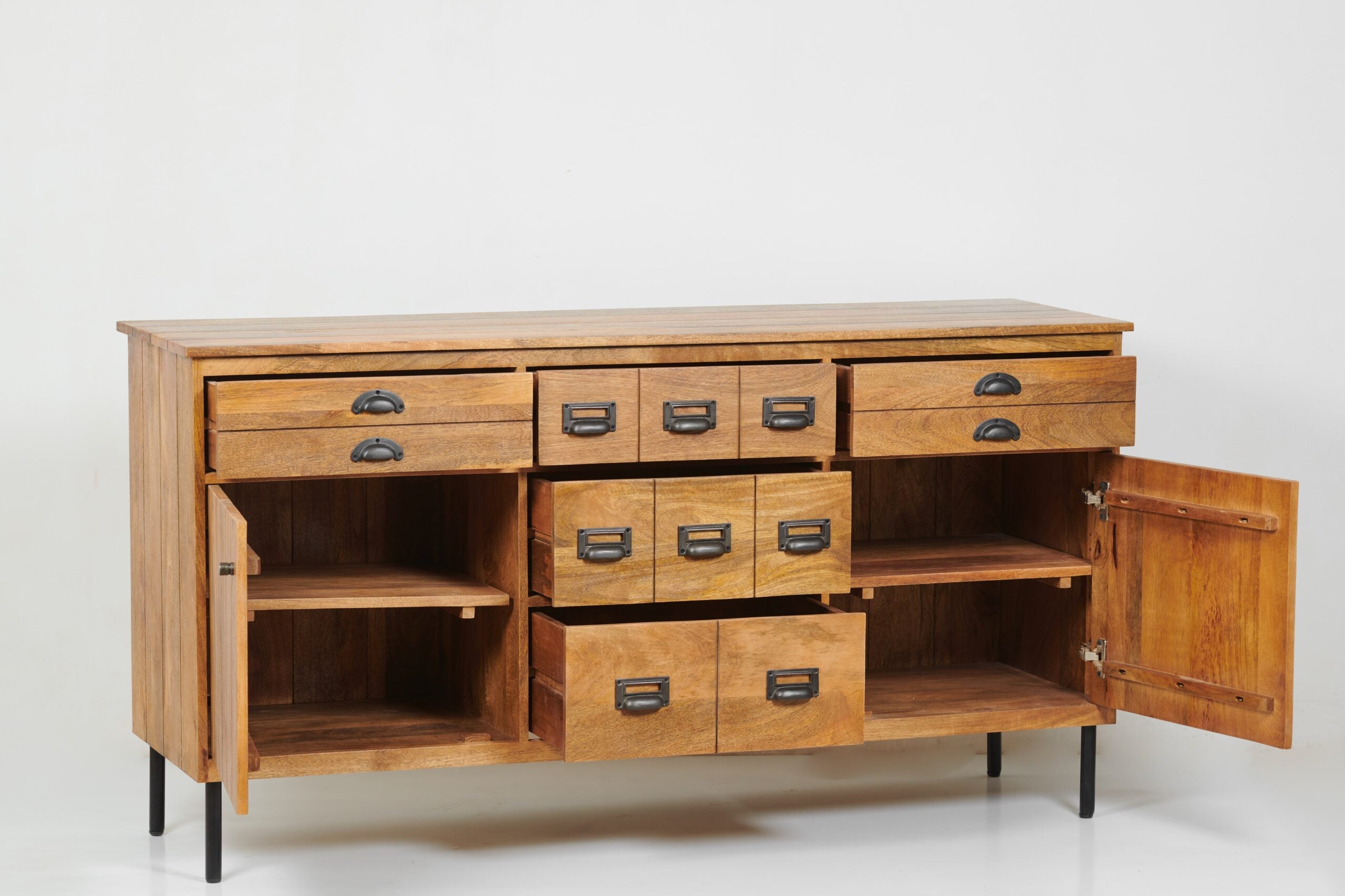 Large Sideboard, 2 door, 5 Drawer