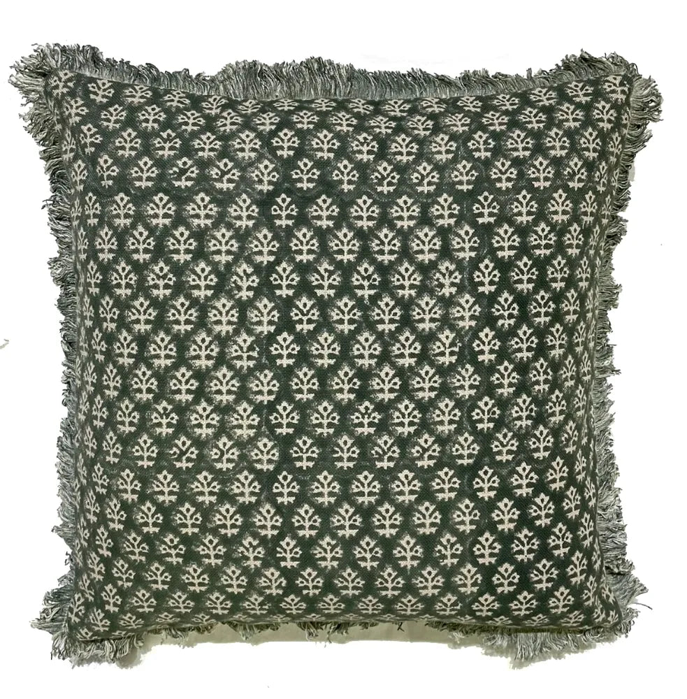 Seema Green Cushion