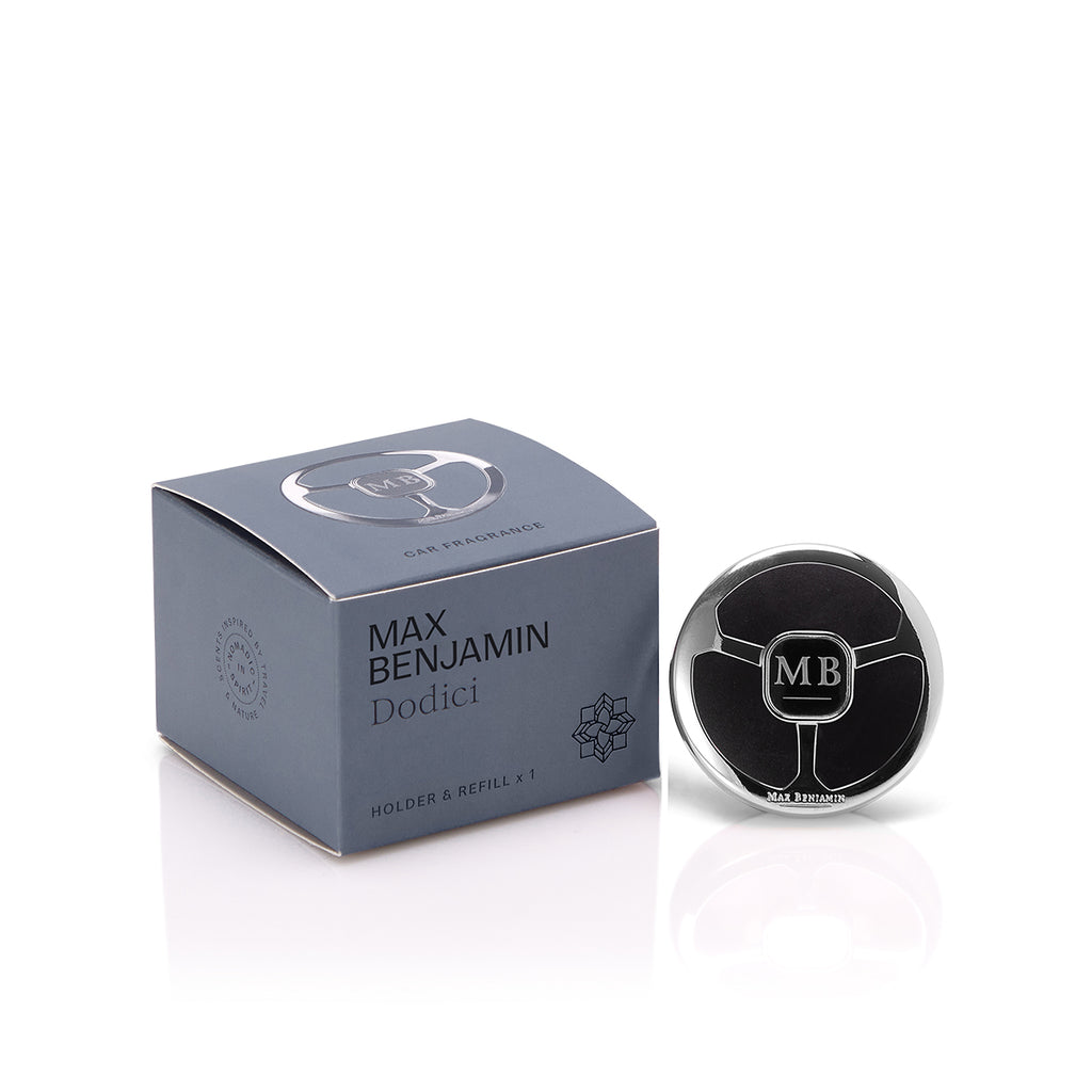 Max Benjamin Dodici Car Fragrance Holder + Refill
