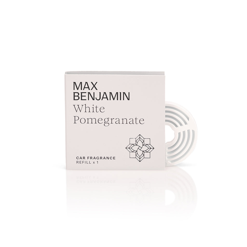 Max Benjamin White Pomegranate Car Fragrance Refill