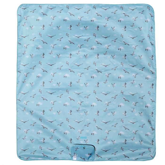 Seagull Buoy Picnic Blanket