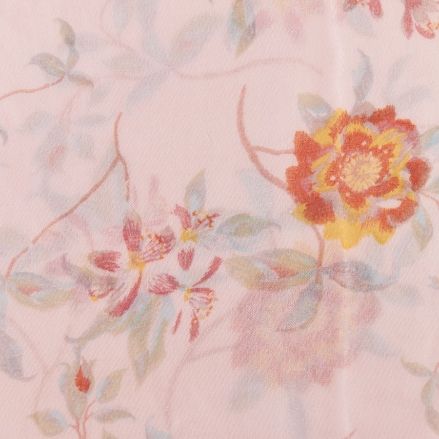 Scarf, Pastel Floral