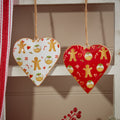 Gingerbread Heart Hanger, 2 asstd Metal