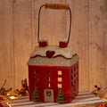 Red Christmas House T-Light