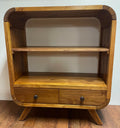 RETRO BOOKCASE LOW, 2 DRAWER
