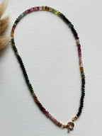 Rainbow Tourmaline Necklace