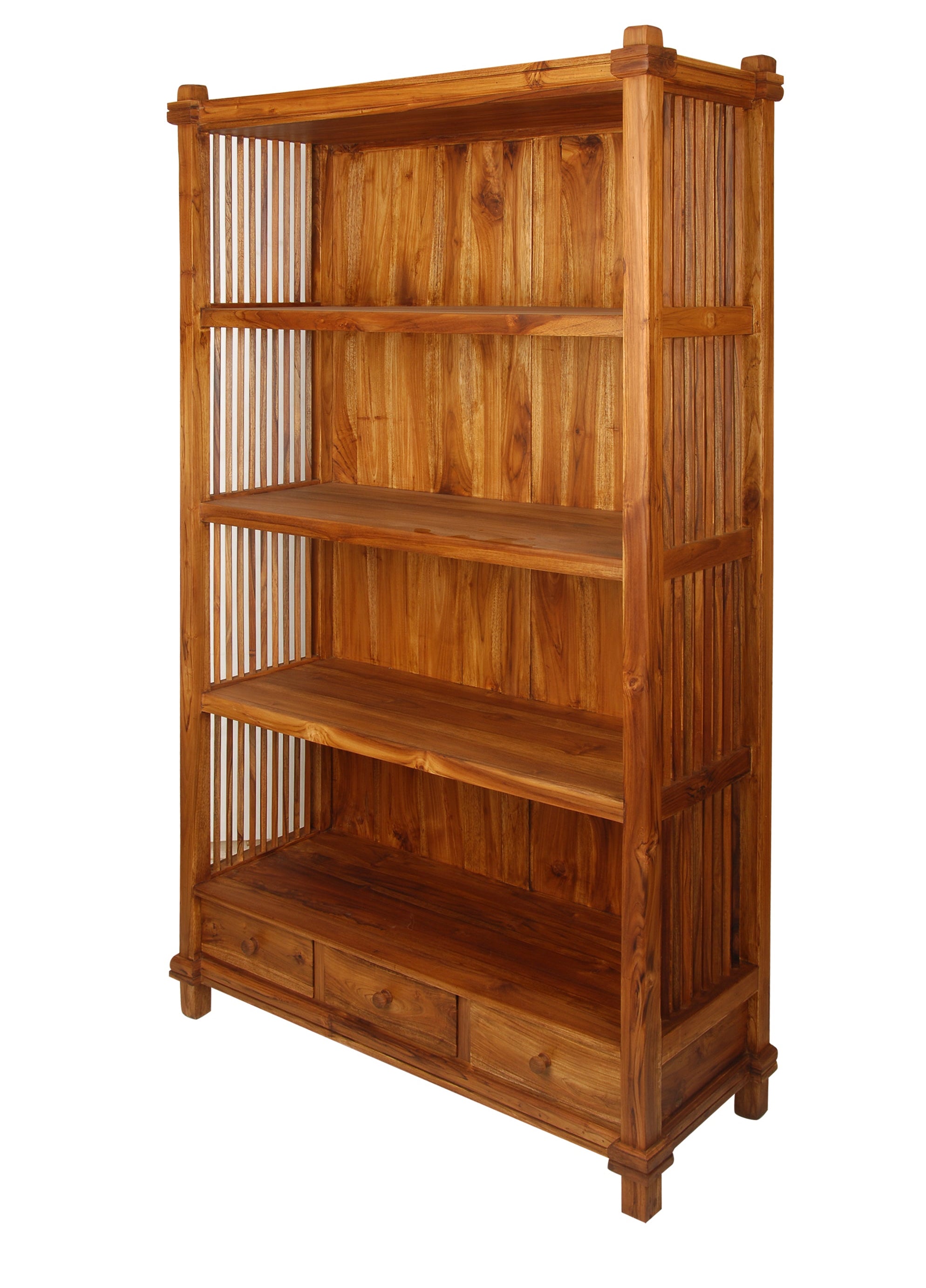 Bookcase, 3 Drawer - B