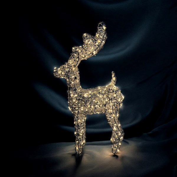 LED Reindeer Gold 37cm 300L