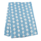 Small Circles Scarf, Denim