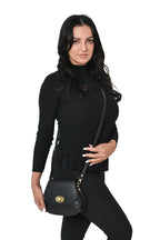 TIN-105 Glynn Bag Black Leather