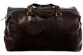 Travel Bag, Brown Leather