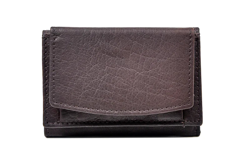 Tinnakeenly-Leather-Tri-Fold-Wallet-Purse-Brown