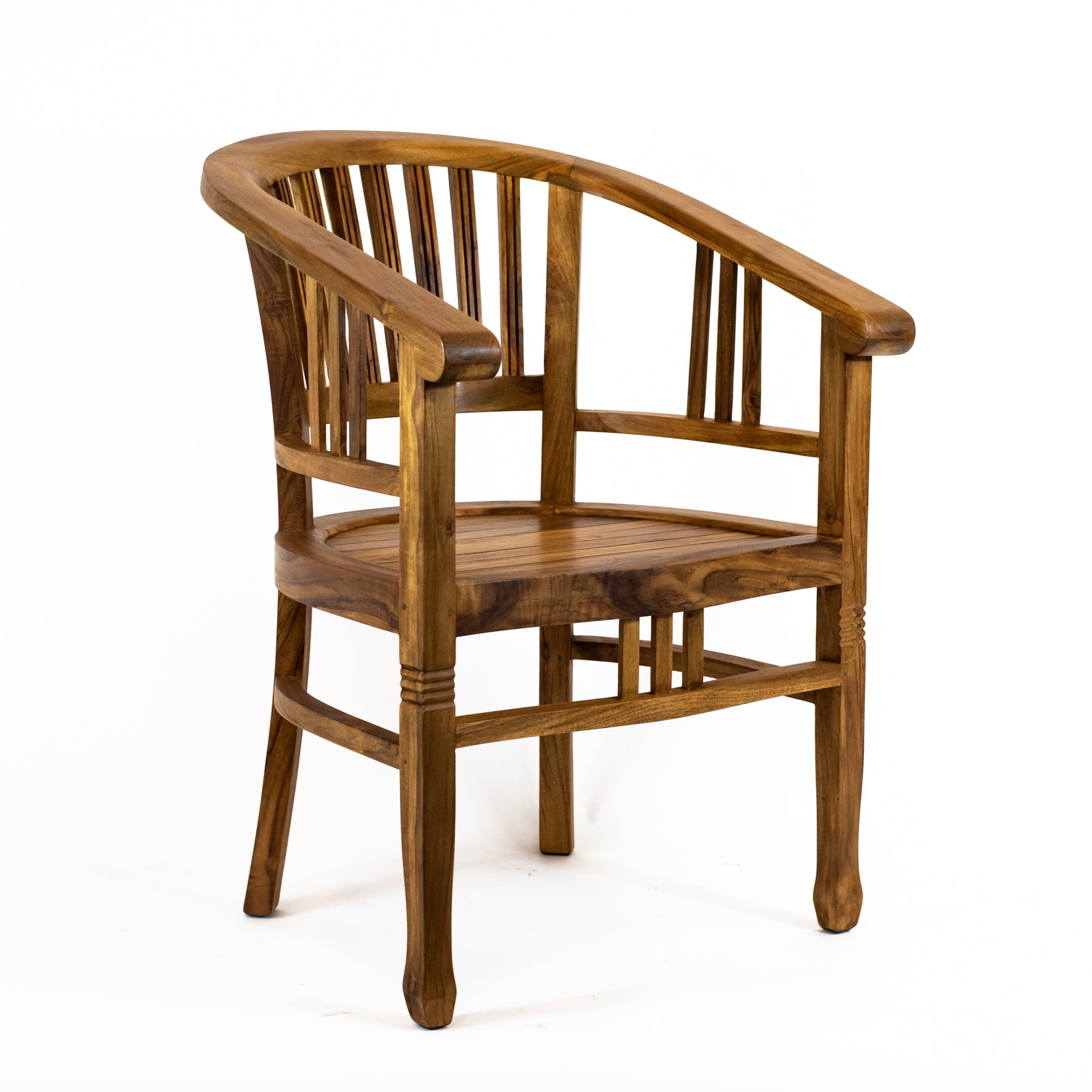 Batavia Solid Teak, Colonial Carver