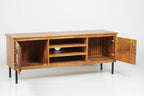 TV Unit, 2 door, 3 Open shelves