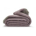 Illusion Lavender Throw, 100% Wool