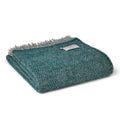 Beehive Extra Large Emerald grey Throw
