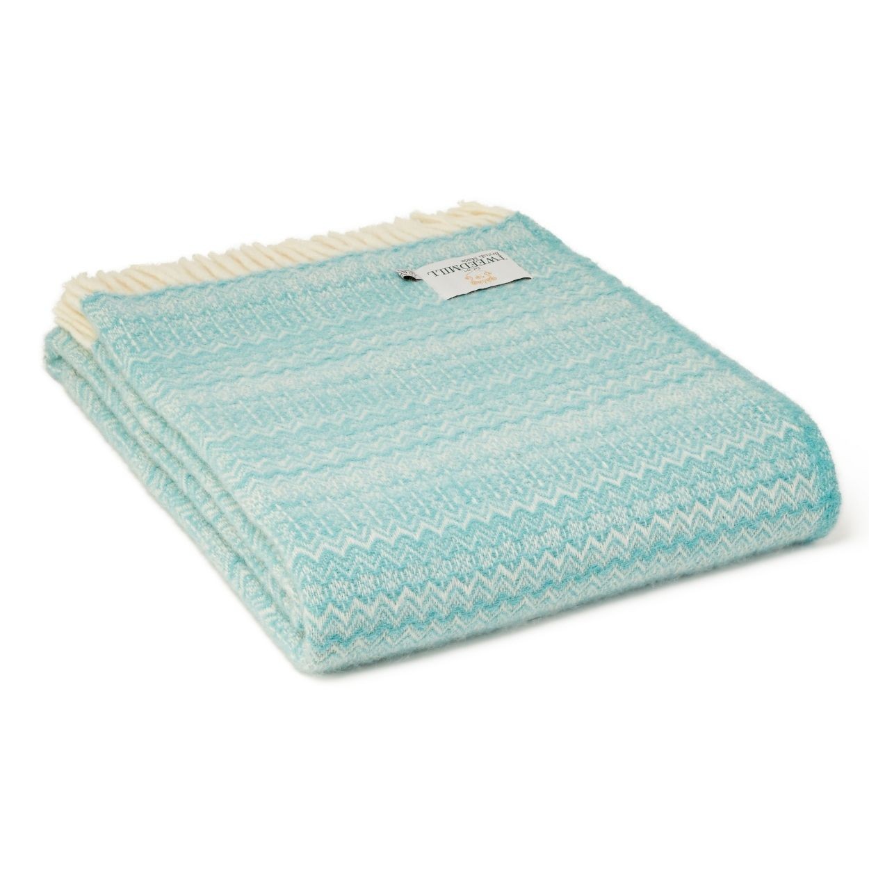 Fair Isle Spearmint Throw