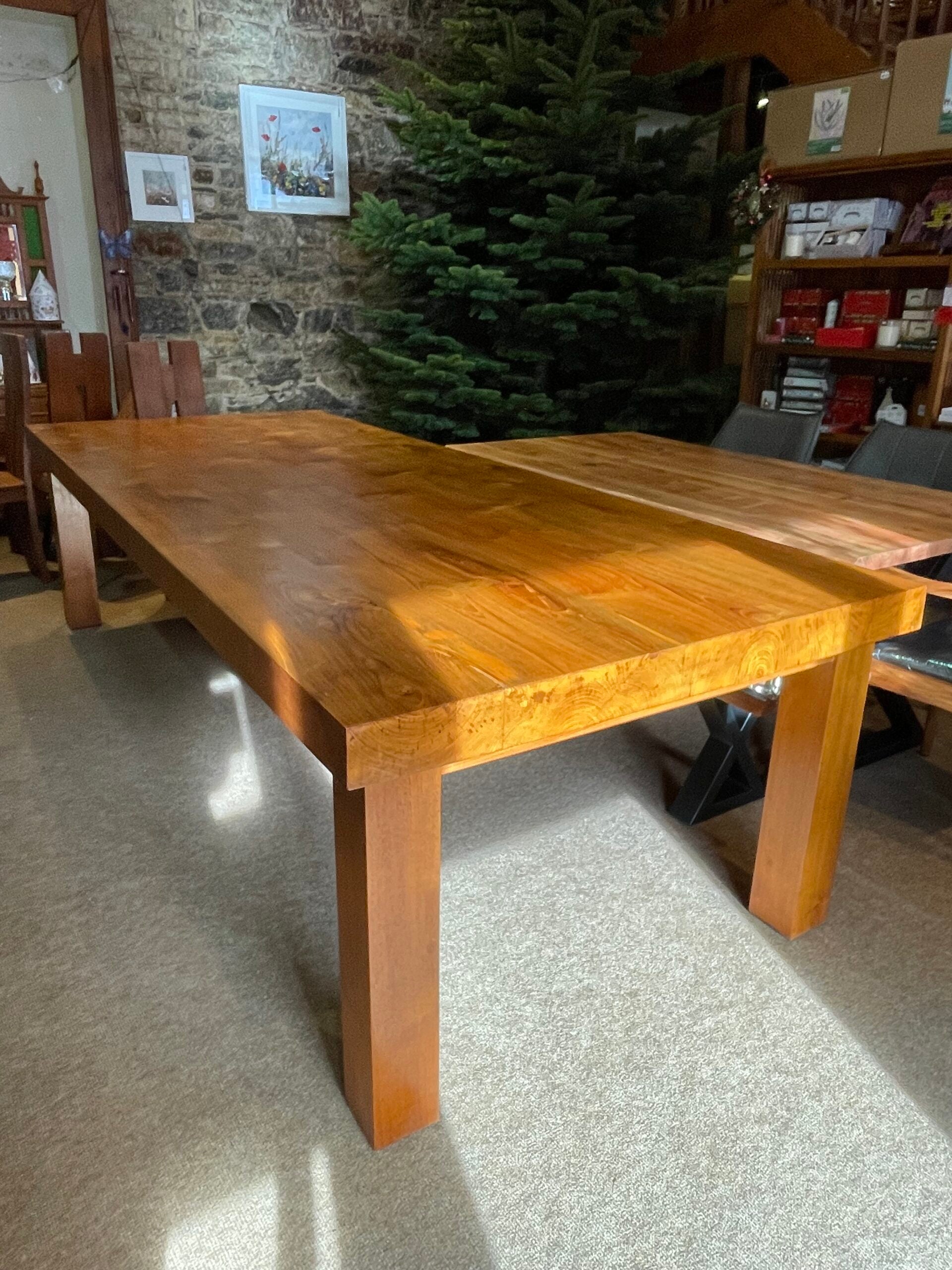 Teak Dining Table, 3 x 1.2m