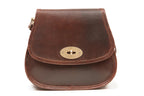 TINNAKEENLY Leather Glynn Bag, Brown